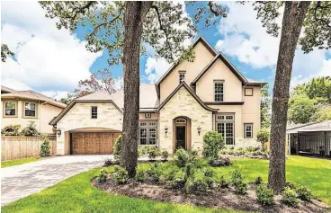  ??  ?? The David Weekley Homes Build on Your Lot program is avilable in greater and central Houston.