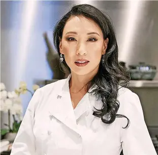  ?? ?? Judy Joo is a regular on cookery programmes and runs two London restaurant­s