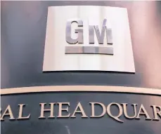  ?? /EFE ?? Las ventas en Estados Unidos de las cuatro marcas del grupo General Motors (GM) se situaron en 3.002.241 vehículos en 2017.