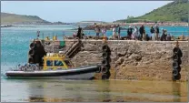  ??  ?? Aux îles Scilly, le marnage peut atteindre jusqu’à cinq mètres en période de vives eaux.