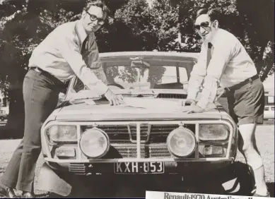  ??  ?? As a Holden engineer and a top rally driver, Watson surely would have been an ideal driver for Harry Firth’s new Holden Dealer Team - except that Firth didn’t want him. So Watson took up an offer from Renault.