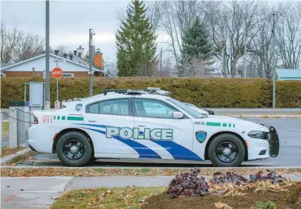  ?? VALÉRIAN MAZATAUD LE DEVOIR ?? La police de Repentigny annoncera lundi s’associer à l’agence Uena, spécialisé­e en « gouvernanc­e inclusive ».