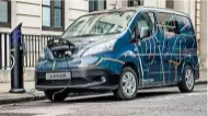  ??  ?? FUTURE Electric bikes and vans could provide greener solutions to delivering goods in urban areas