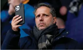  ?? ?? Fabio Paratici pictured at Tottenham’s game at Wolves last month. Photograph: Nick Potts/PA