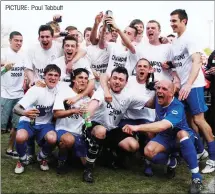  ?? ?? MAKING MEMORIES: Bury Town’s title-winning side of 2010