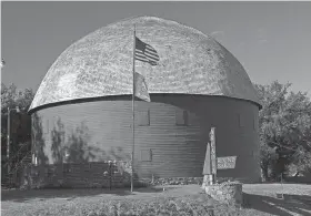  ?? PROVIDED ?? The Arcadia Round Barn was originally built in 1898. Restoratio­n of the barn was completed 30 years ago in 1992.