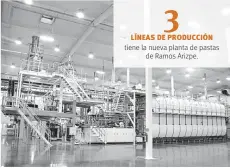  ??  ?? Anuncian. La fábrica está en proceso de certificac­ión de la norma BRC (British Retail Consortium).