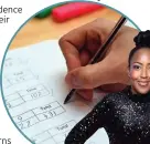  ??  ?? Former CBBC presenter Angellica Bell wants to help parents be more confident about maths