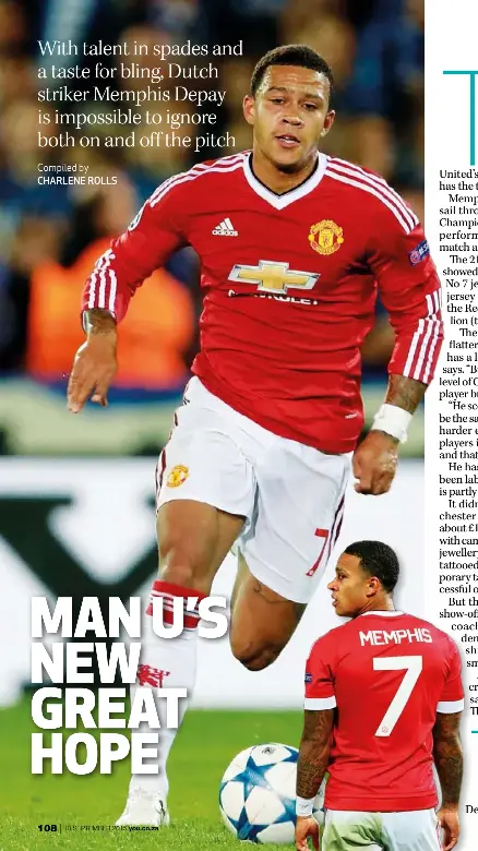 Memphis Depay shows off his MASSIVE thighs as Manchester United