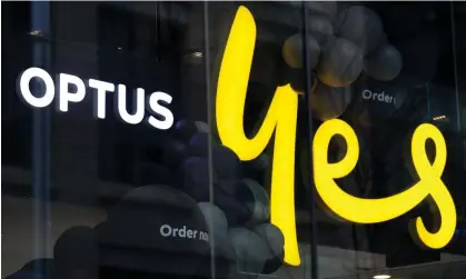  ?? Photograph: Brendon Thorne/Getty Images ?? About 100,000 passport numbers were released in the Optus data breach.