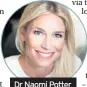  ??  ?? Dr Naomi Potter