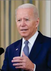  ??  ?? Američki predsjedni­k Joe Biden: „Jedinstvo ne znači da moramo vjerovati u istu stvar. Moramo imati temeljno poštovanje i vjeru jedni u druge, i u ovu naciju“.