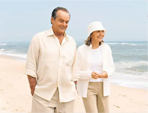  ??  ?? Mature courtship: Jack Nicholson and Diane Keaton in Something’s Gotta Give