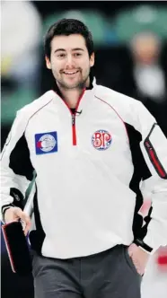  ?? Postmedia News ?? Saskatchew­an’s Tim Hortons Brier team
is skipped by Brock Virtue.