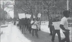  ?? SOUTHERN CAMEROONIA­N TORONTO ?? Cameroon Canadians protest in Toronto: Hamilton area residents from the country want the Liberal government to know about and act on ongoing abuse and repression in their native country.