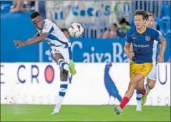  ?? ?? Seydouba Cissé, durante un partido con el Leganés.