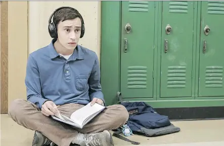  ?? NETFLIX ?? Keir Gilchrist stars in Atypical, which features a teenage boy with autism as the lead character.