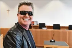  ?? Foto: Ulrich Wagner ?? Nach dem Auftritt bei „Promi Big Brother“ist Marcus von Anhalt jetzt wieder im Augsburger Gerichtssa­al gelandet.