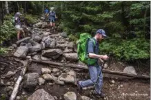  ?? PHOTO PROVIDED ?? The Adirondack Council says a majority of hikers surveyed support limits on trailhead parking and charging fees that would be used to protect natural resources.