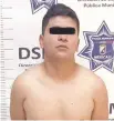  ??  ?? •Álvaro Luis “N” fue detenido por agresión con machete.