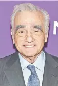  ??  ?? Martin Scorsese