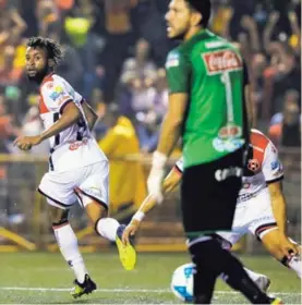  ?? JOSÉ CORDERO ?? El caribeño cumplió, su gol podría marcar diferencia en la serie.