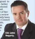  ??  ?? Cllr John Hegarty.