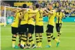  ??  ?? Borussia möter regerande mästaren.