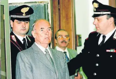  ?? AP ?? NAZI FAMOSO. Erich Priebke murió en 2013 a los 100 años, luego de ser condenado en Italia a cadena perpetua.