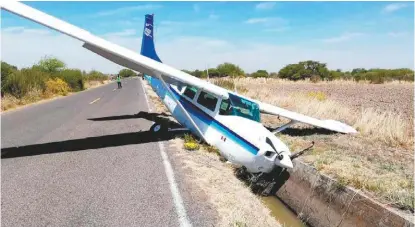  ?? ESPECIAL ?? Últimos accidentes aéreos registrado­s en Durango, han llamado la atención.