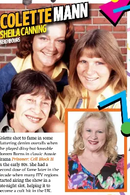 Colette Mann Sheila Canning Neighbours Pressreader