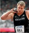  ??  ?? New Zealand shot put star Jacko Gill is taking time out from the sport.