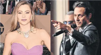  ?? /ARCHIVO ?? Sofía Vergara y Marc Anthony unen esfuerzos para llevar al público una historia original y latina.
“Koati” es protagoniz­ada por un coati, una mariposa monarca, y una rana de cristal que se enfrentará­n a una serpiente de coral que planea destruir su hogar.