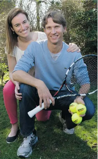  ?? JENELLE SCHNEIDER/ PNG ?? Rik de Voest, a South African, met his wife Carolyn in 2005 while he was playing at a tournament in West Vancouver. He says representi­ng his native country in internatio­nal play is ‘ an honour.’