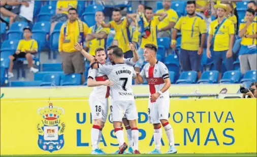  ??  ?? DECISIVO. Gallar solo tuvo que estar 14 minutos en el campo para marcar el gol que decidió este duelo.