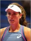  ??  ?? British No 1 Johanna Konta won in Tokyo