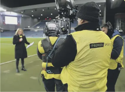  ??  ?? 0 The fourth-round action started last night, with Premier Sports broadcasti­ng the Rangers v Stranraer tie.