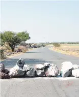  ?? FOTO/JOSÉ ALMANZA ?? Habitantes de La Labor de Valtierra ya se inconforma­ron.