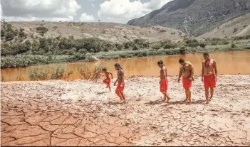  ?? | NICOLÓ LANFRANCHI/GREENPEACE ?? Há anos o povo Krenak é afetado pelo avanço da mineração na região do Rio Doce