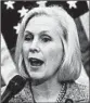  ?? J. SCOTT APPLEWHITE/AP ?? Sen. Kirsten Gillibrand, D-N.Y., backed getting rid of ICE.