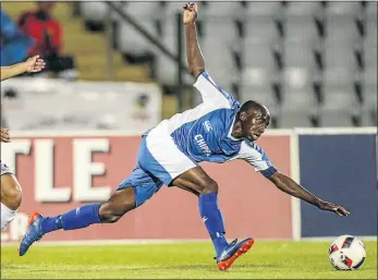  ?? PHOTO: SYDNEY SESHIBEDI/GALLO IMAGES ?? Chippa United coach Dan Malesela says his team did not utilise the skills of Zephaniah Mbokoma against Sundowns on Tuesday.