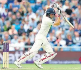  ?? AP ?? England's Joe Root struck a wellpaced 45 but failed to convert it into a big score.