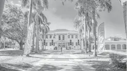  ?? OLD SCHOOL SQUARE ?? Old School Square, formerly the Delray Beach Center for the arts, boasted nearly 520,000 visitors in 2018. It’s now the subject of controvers­y after the Delray Beach City Commission voted to end a contract with the nonprofit that runs the facility.