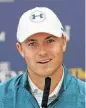  ??  ?? Jordan Spieth