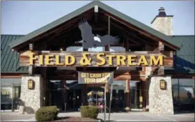  ?? KEITH SRAKOCIC — THE ASSOCIATED PRESS ?? The Field & Stream is seen just after opening on Wednesday in Cranberry Township, Pa. Dick’s Sporting Goods is the owner of Field & Stream stores.