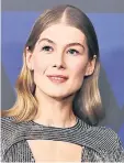  ??  ?? Rosamund Pike