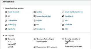  ??  ?? Figure 1: AWS lending page