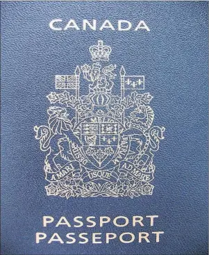  ?? SUBMITTED IMAGE ?? Do you know when your passport expires? Check before you travel.