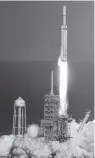  ?? AFP ?? The SpaceX Falcon Heavy takes off from Pad 39A at the Kennedy Space Center in Florida.