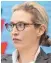  ?? FOTO: DPA ?? Alice Weidel